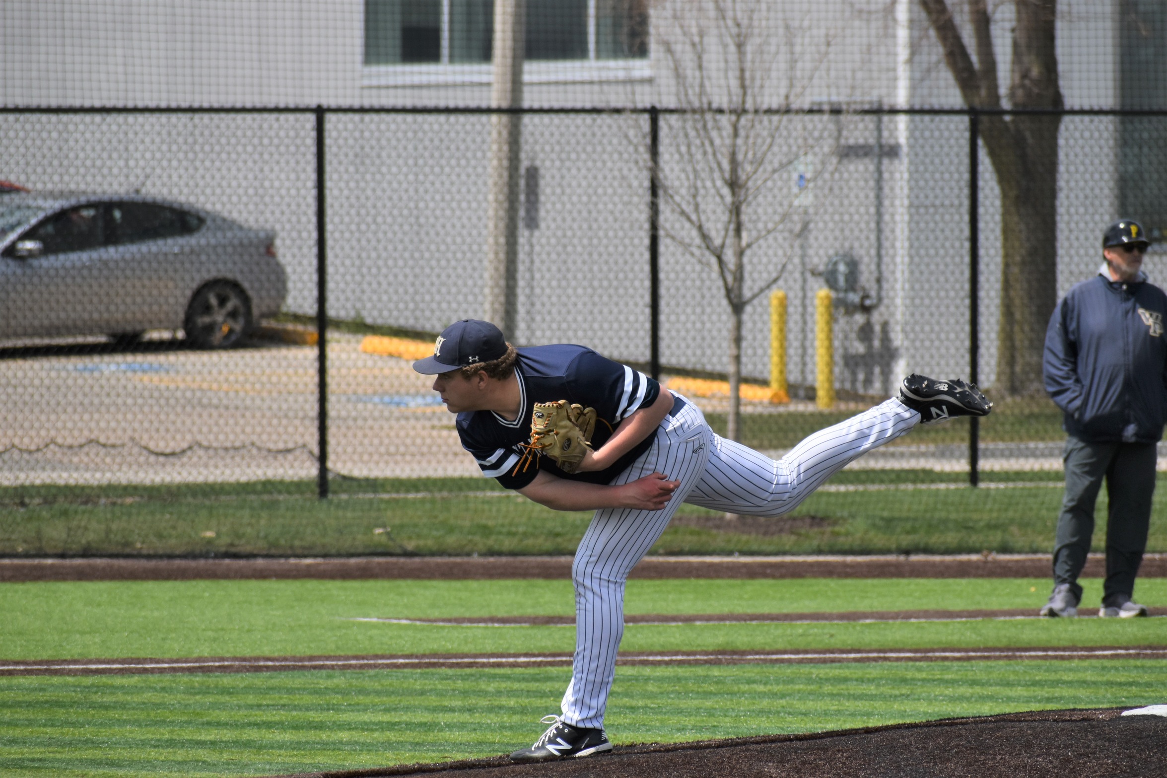 Mustangs end opening weekend with a no-hitter