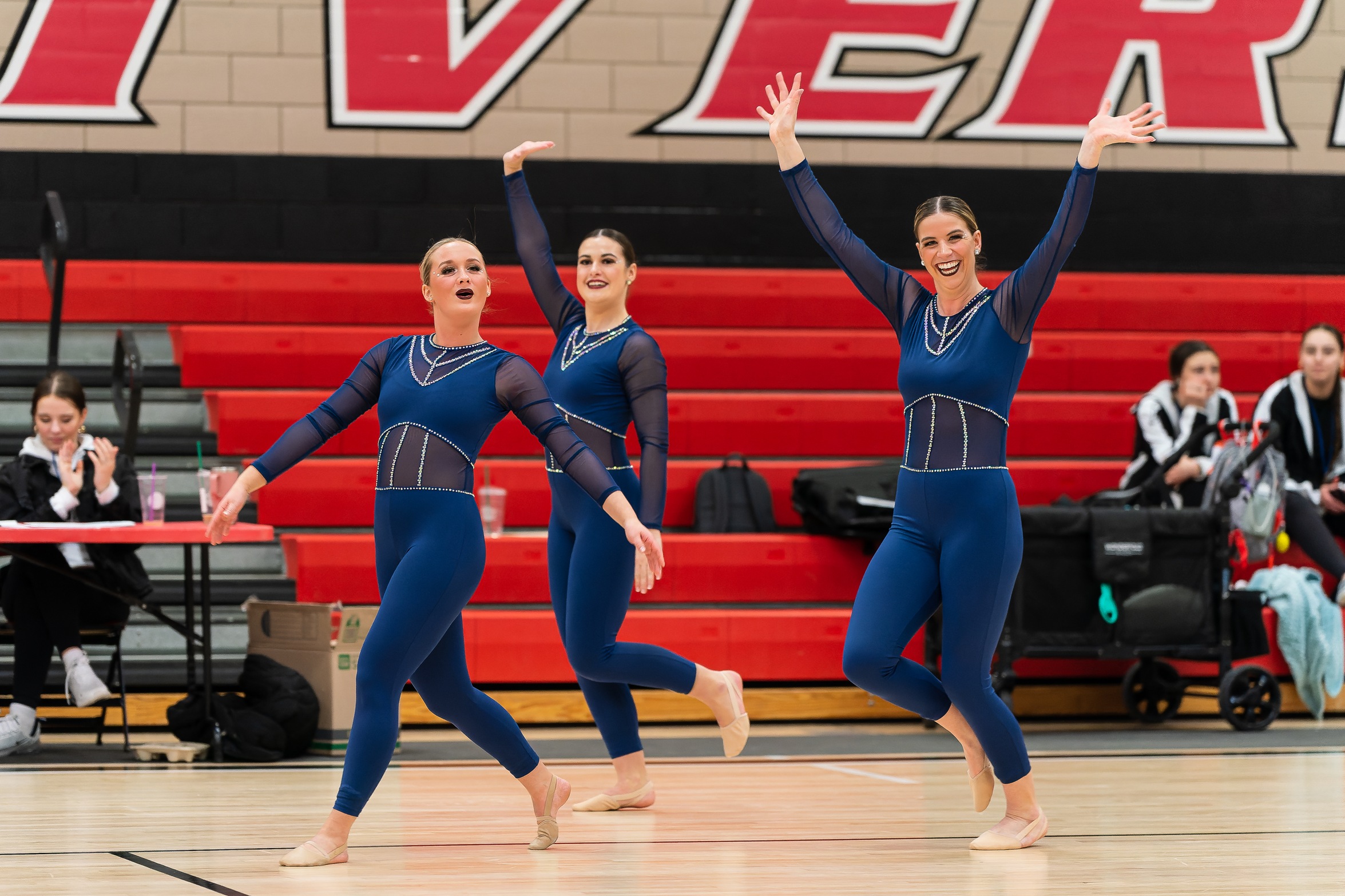 Dance team starts season on high note